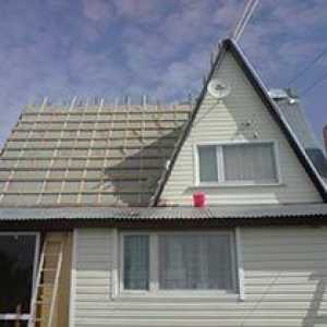 Ремонт на покрива на частна къща