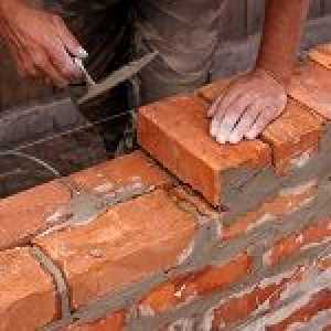 Тухлена зидария - цената на работата и материалите