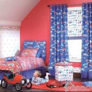 Завеси в детската стая за момчето - характеристики на избора на завеси