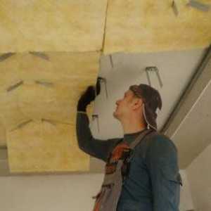 Шумоизолация на тавана в апартамента