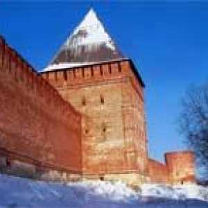 Крепостната стена на Смоленск - стените на крепостта