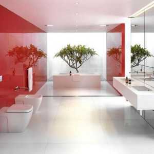 Стилни цветове и интериори в банята