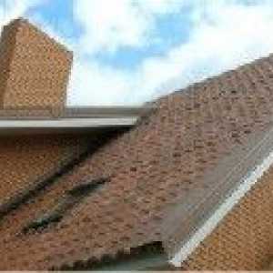 Технология инсталация на метални керемиди покриви ръбови стави ред на подреждане листове