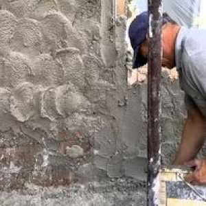 Технология на мазилка на стените на фасадата на къщата и видео - как да мазилка на фасадата