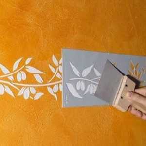 Шаблони за декор Боядисване на стени