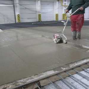 Укрепване на втвърдяването на бетон, бетон, подове