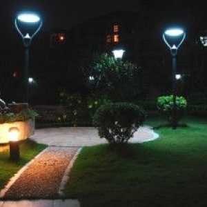 Улични лампи - ние избираме варианти за лятна резиденция и градина