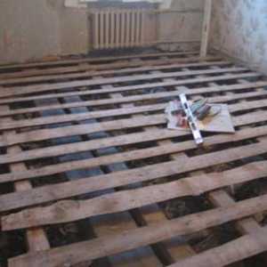Устройството на пода в дървената къща