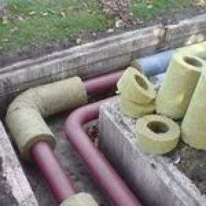 Затопляне на канализационните тръби в земните чертежи и схеми