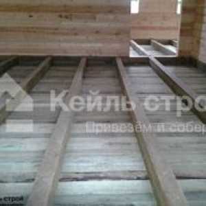 Затопляне на подове в дървена къща