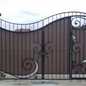 Врата от метал с вградена снимка и опции